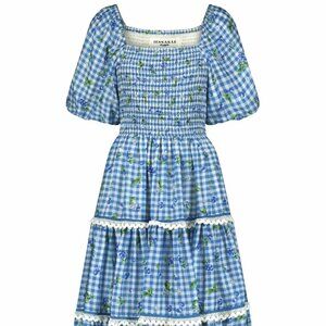 JessaKae Blueberry Muffin Dress 5X NWT